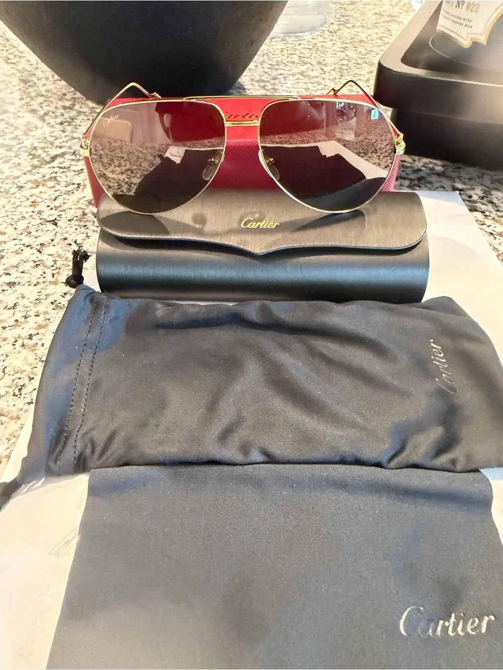 Cartier Aviator Sunglasses